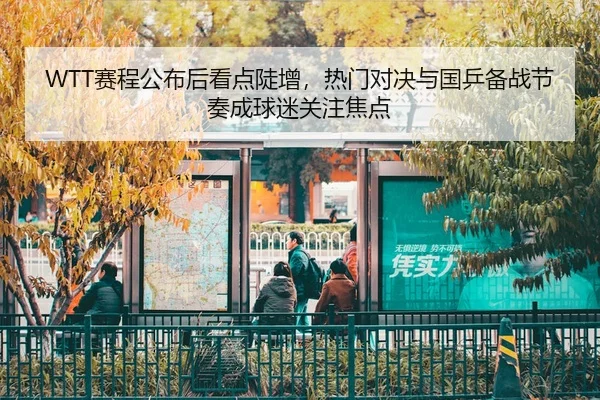 WTT赛程公布后看点陡增，热门对决与国乒备战节奏成球迷关注焦点